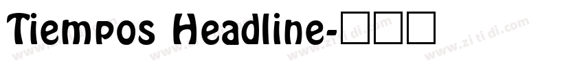 Tiempos Headline字体转换